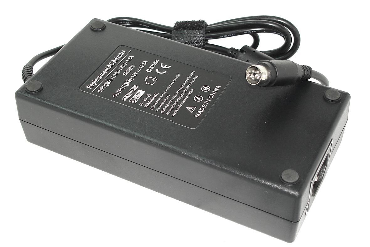 Блок питания для монитора и телевизора LCD 12V 12.5A (4Pin) OEM