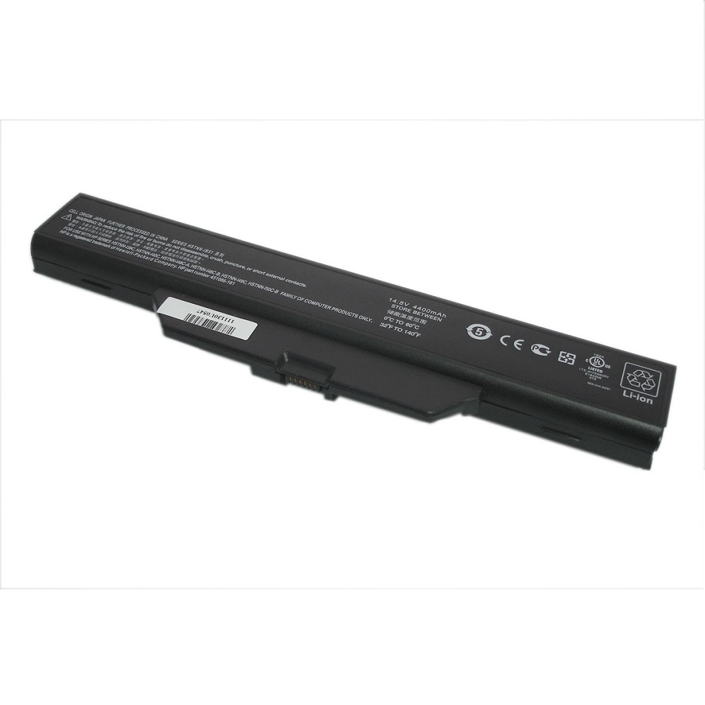 Аккумуляторная батарея для ноутбука HP Compaq 6720s (HSTNN-IB62) 14.4V 63Wh черная