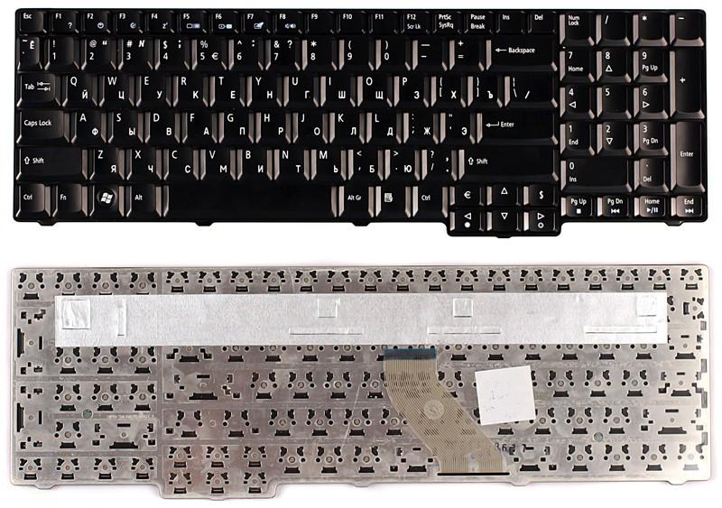 Клавиатура для ноутбука Acer Aspire 5335 5735 6530G 6930G черная глянцевая