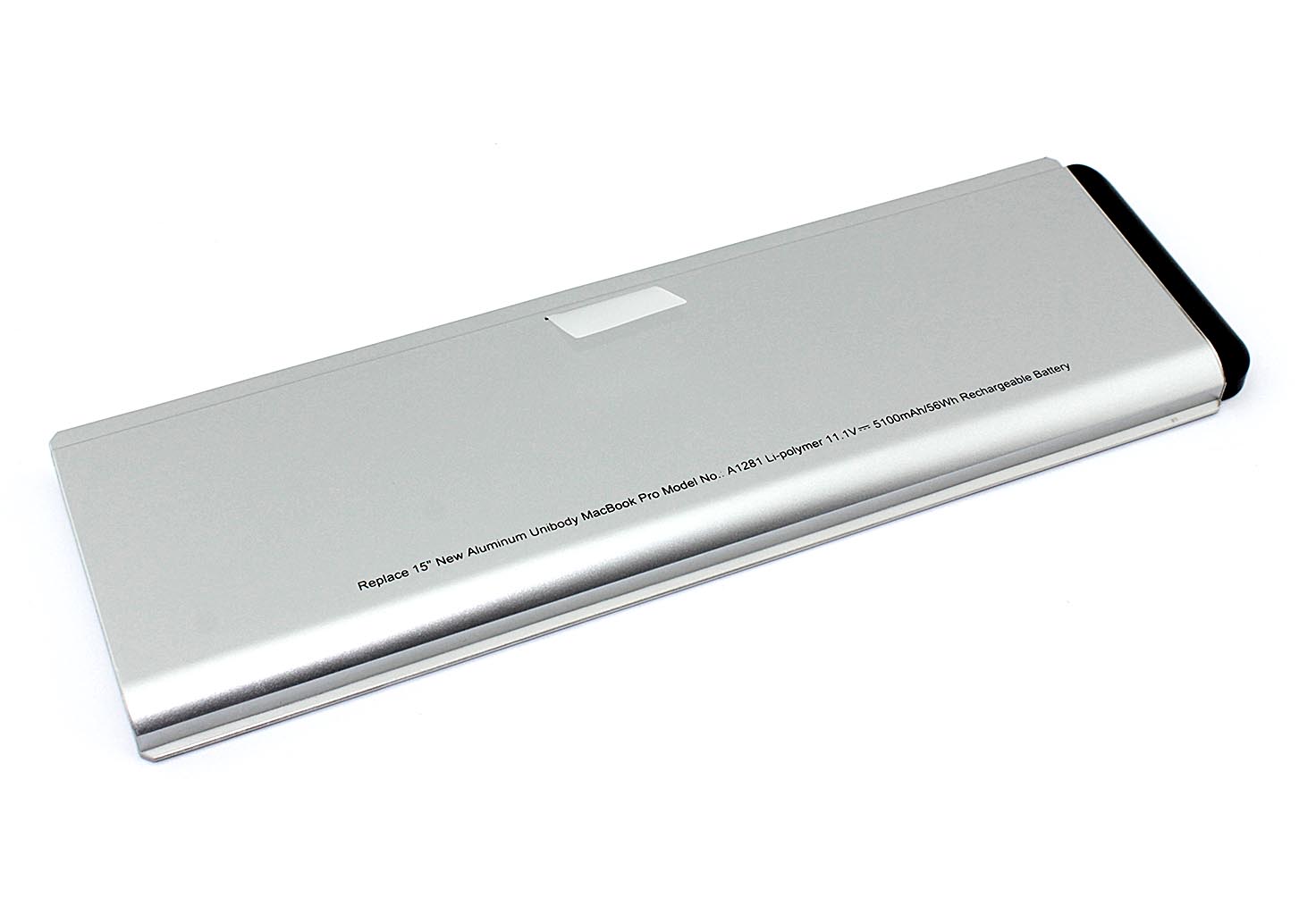 Аккумуляторная батарея для ноутбука Apple MacBook pro Unibody A1286 A1281 5100mah серебристая OEM