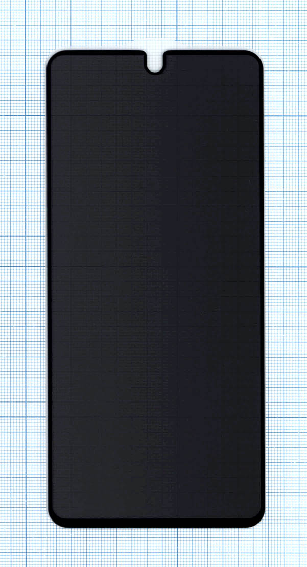 Защитное стекло Privacy "Анти-шпион" для Xiaomi Poco X5/ X5 Pro черное