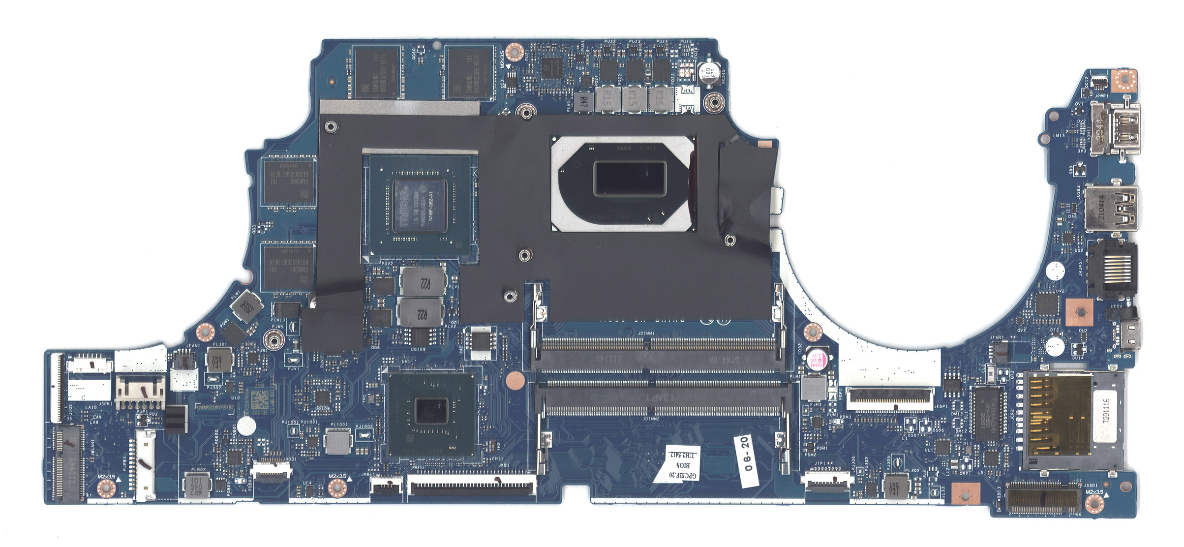 Материнская плата LA-J641P HP Gaming 15-DK i5-10300 GTX 1650TI