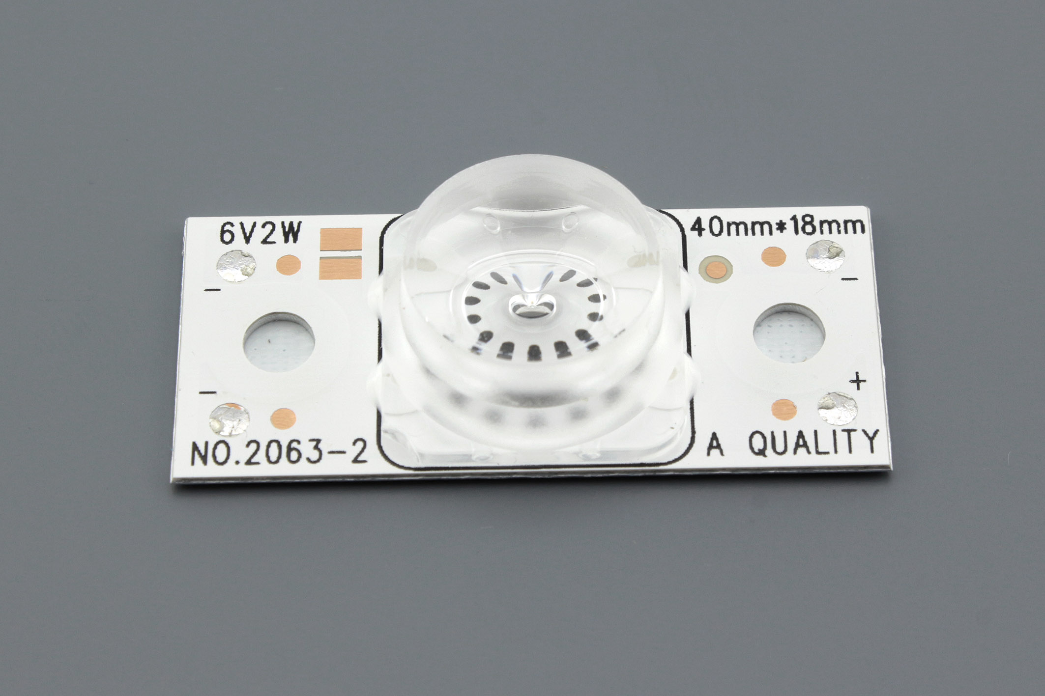 Светодиодная подсветка для телевизоров вогнутая линза 6V 2W