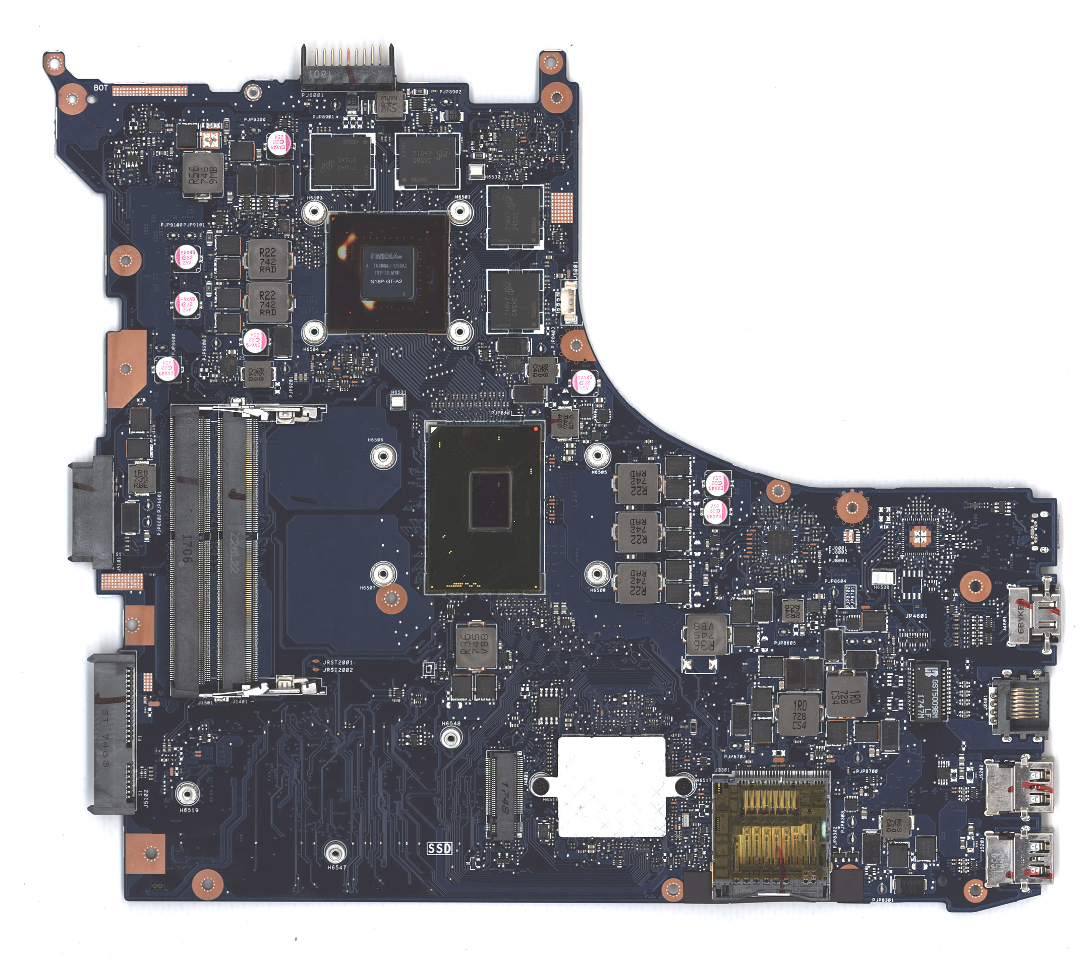Материнская плата для Asus GL552VX I7-7700HQ 90NB0AW0-R03100
