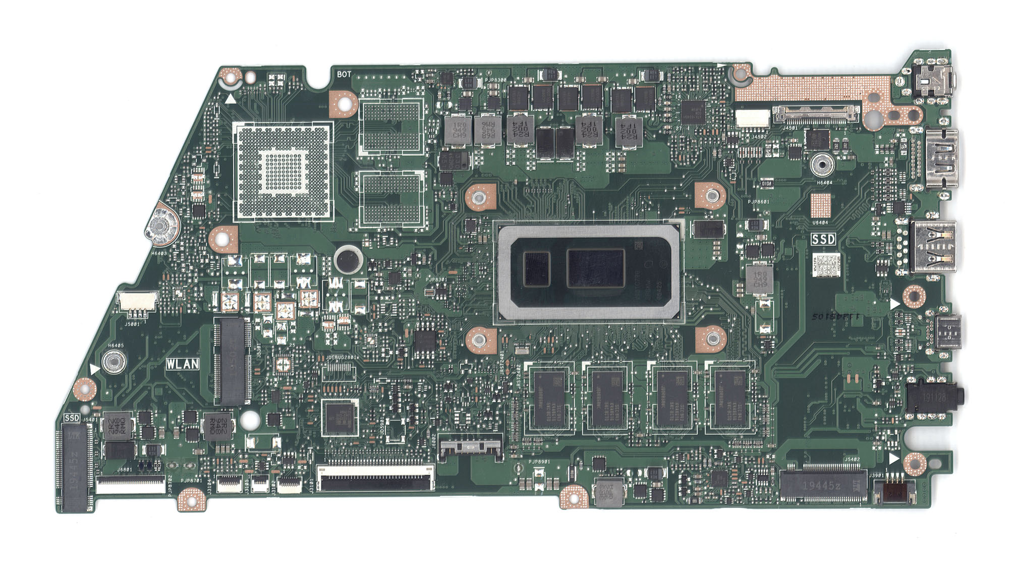 Материнская плата для Asus X521FA 8G/I7-10510U 90NB0LE0-R00020