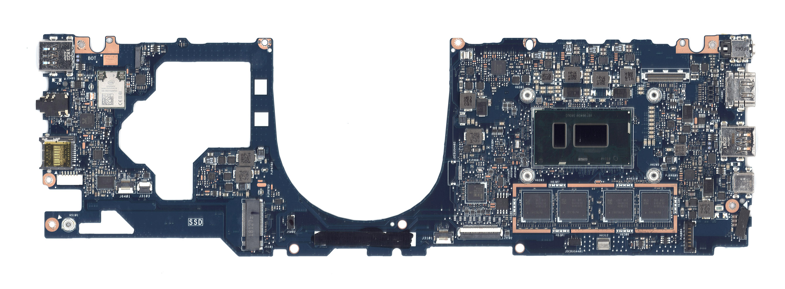 Материнская плата для Asus UX331UA 8G/I7-8550U 90NB0HT0-R00010