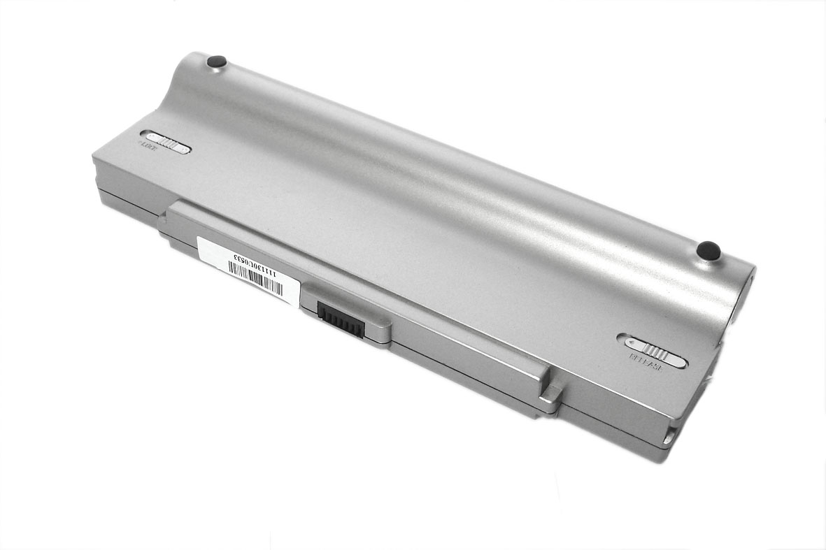 Аккумуляторная батарея для ноутбука Sony Vaio VGN-CR AR NP SZ6 SZ7 (VGP-BPS9) 78Wh OEM серебристая