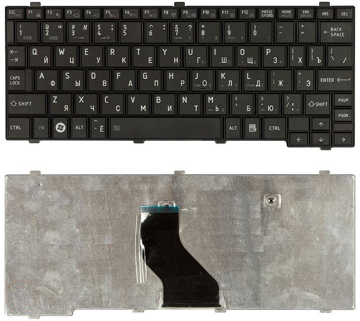 Клавиатура для ноутбука Toshiba Portege T110, Satellite Pro T110, mini NB200 NB255 NB300 черная