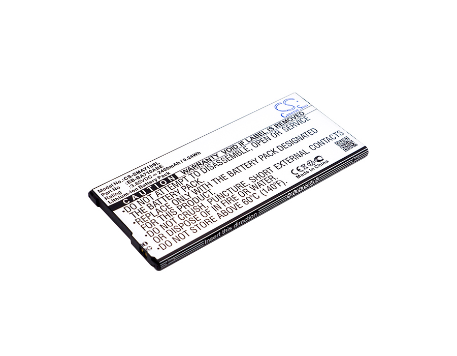 Аккумулятор CS-SMA710SL EB-BA710ABE для Samsung Galaxy A7 (2016) SM-A710 3.85V / 2400mAh / 9.24Wh