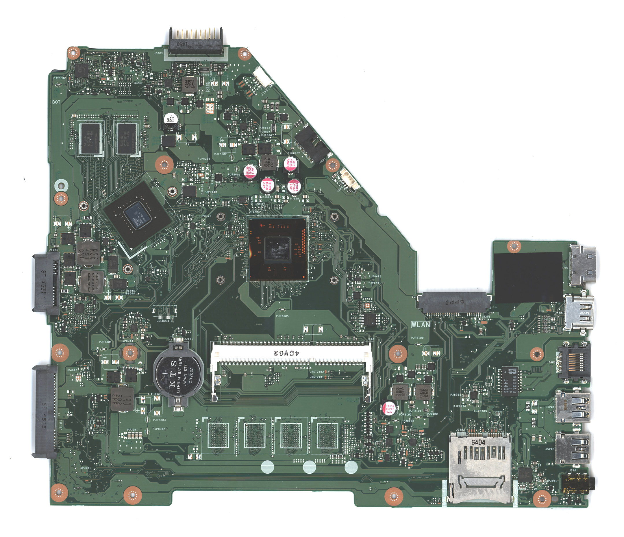 Материнская плата для Asus X550MD N3540