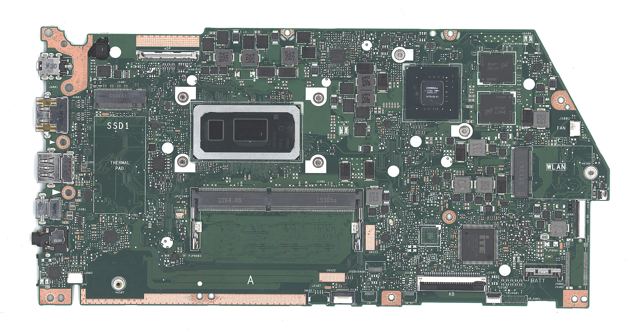 Материнская плата для Asus X531FL 8G/I5-8265U 90NB0LM0-R04000