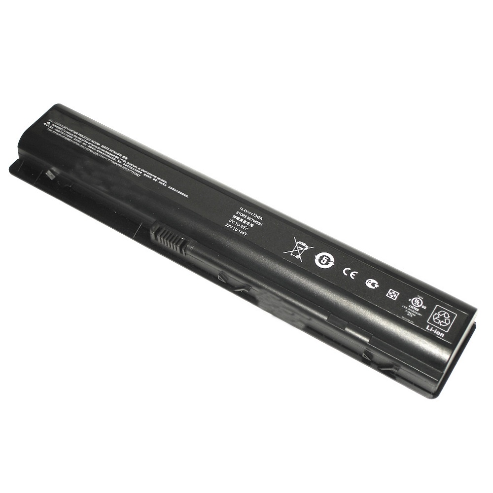 Аккумуляторная батарея для ноутбука HP Pavilion DV9000 (HSTNN-Q21C)14.4V 73Wh черная