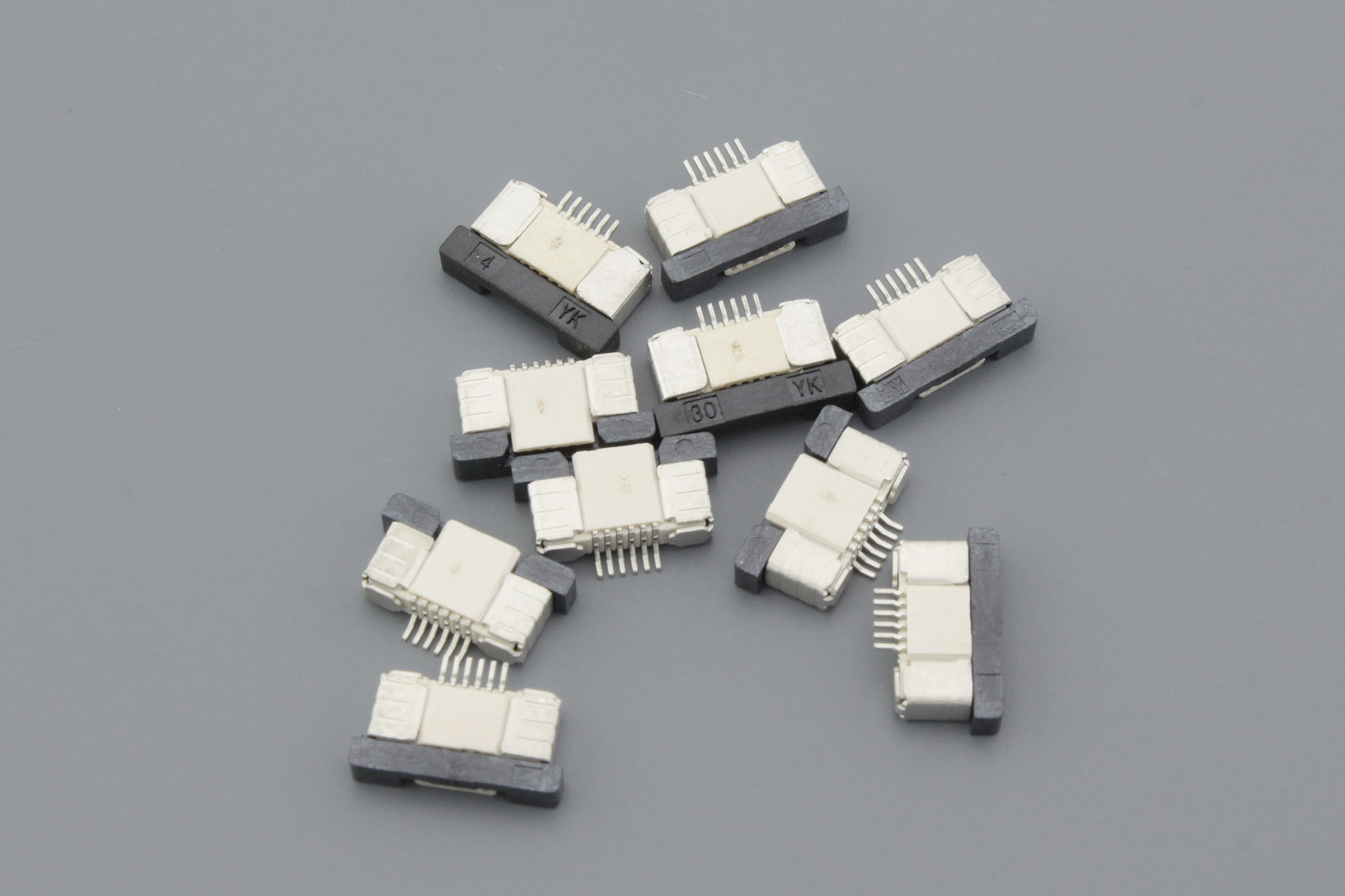 Разъем FPC Half Coverage Top Contact 0.5K-BS-6PWB 6 pin высота 2мм шаг 0,5мм 10 шт